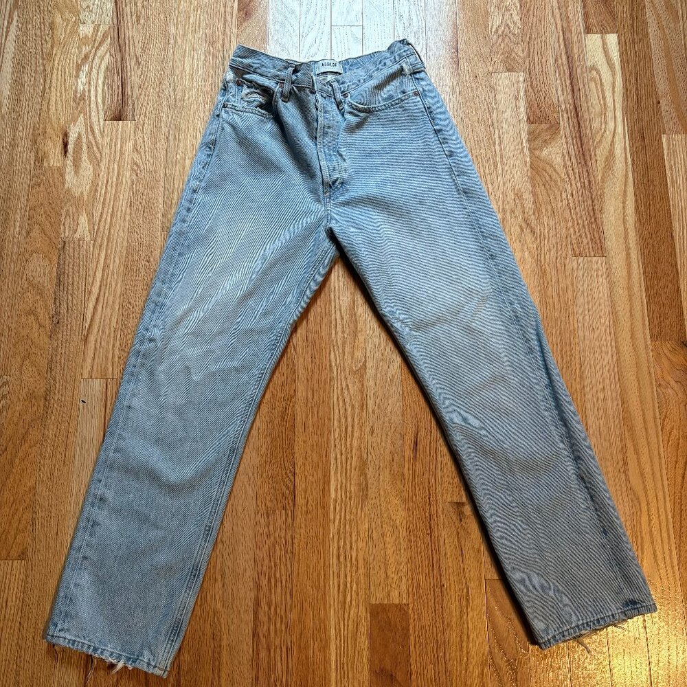 AGOLDE High-Rise Straight Leg Jean